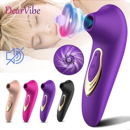 Vibrators Powerful Clit Sucker Vagina Sucking Vibrator Female Nipple Oral Vacuum Stimulator Massager Sex Toys Adults Goods for Women 230923