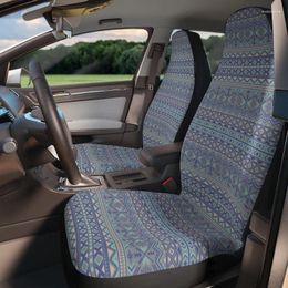 Car Seat Covers Pretty Geometric Set Of 2 SUV And Bucket Seats