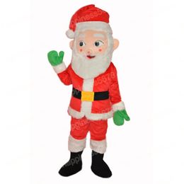 Performance Santa Claus Mascot Costumes Cartoon Character Outfit Suit Carnival Adults Size Halloween Christmas Party Carnival Dress suits