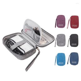 Storage Bags Portable Cable Bag Waterproof Digital Electronic Organiser USB Data Line Charger Travel Makeup