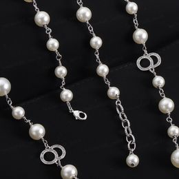 Silver necklaces luxury designer jewelry pearl necklaces gifts AA