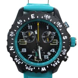 Woman Designer for Man Montre Avenger Watch Endurance Pro 44mm Quartz Watches Green Rubber Movement Chronograph