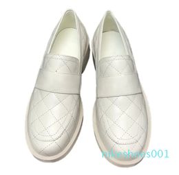Dress Shoes Women 2023 Brand Designer Leather Design Square Head High Heel Lefu Classic