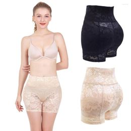 Women's Shapers Solid Colour Flower Print Body Shaping Panties Seamless Breathable Comfortable Female High Waist Briefs