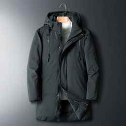 Mens Down Parkas Thick Parka Coat Oversize 6XL 7XL 8XL Brand Keep Warm Winter Black Blue Red Padded Jacket 230923