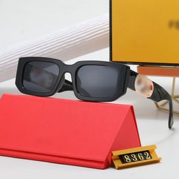 Top luxury Cat Eye Sunglasses polaroid lens designer womens Mens Adumbral Goggle senior Eyewear For eyeglasses frame Vintage Metal Sun Glasses With Box Qi Ling 8362