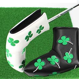 Other Golf Products Magnetic Golf Putter Cover Golf Club Head Covers for Putter PU Leather Blade Putter Headcover Resistant Sporting Accessories 230923
