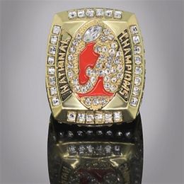 collection selling 2pcs lots Alabama Championship record men's Ring size 11 year 20112704