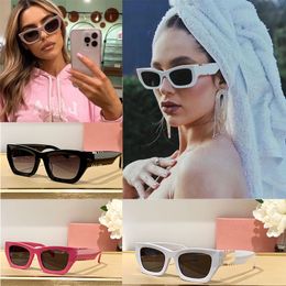 Luxury Designer Sunglasses Women Goggle Beach Sun Glasses Small Frame Fashion Quality 9 Color Optional With Box High end quality SMU09WW