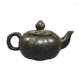 Decorative Figurines Chinese Old Copper Collection Pure Wine Pot