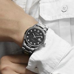 TEVISE Automatic Mechanical Watch Men Watch Automatico Auto Date Luminous Male Clock Mechanical Wristwatch reloj hombre248W