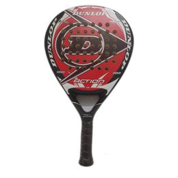 Tennis Rackets Tailings Beach Paddle Racquets Padel Tennis Rackets Multiple Colors Carbon Fiber Soft EVA Face 35-38mm Thickness No Package Bag 230923