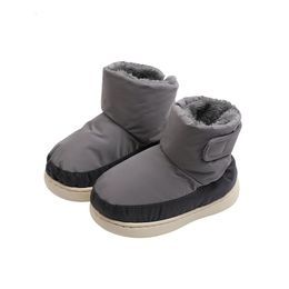 Boots Children Winter Cotton Shoes Baby Waterproof Windproof Warm Snow Boots Boys Girls Thick Fleece Inside Short Boots 230923