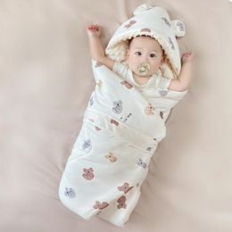 Blankets Cute Cartoon Baby For Borns Doudou Fleece Infant Bedding Autumn Winter Thicken Swaddling Blanket