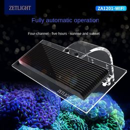 Aquariums Lighting ZETLIGHT ZA1201AI LED light coral grow marine reef tank white blue aquarium fish SPS LPS color 230923