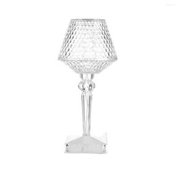 Table Lamps 16 Colors Touch Crystal Lamp USB Wireless Dimming Bedside Romantic Decorative Desk For Restaurant Bar