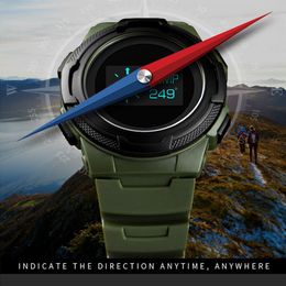 SKMEI Digital Watch Men Multifunction Sport Wristwatches Calorie Calculation Alarm clock Compass Mens Watches montre homme 14392190