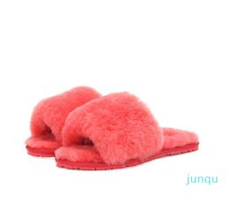 Tasman slippers, winter plush and thickened Baotou plush slippers, warm cotton shoes, leather and fur integrated snow boots, half slippers, sandals, and slipp