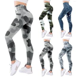 Active Pants Women's Floral Fitness Training Jogging Elastic Yoga Leggings Breathable And Comfortable Lifting Sport Eggings High