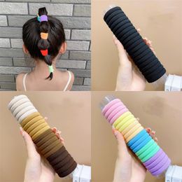 Hair Accessories 20Pcs/bottle Fashion Nylon Elastic Hairs Ties Band No Crease Stretchy Rope Ponytail Holder For Girls Kids Hairbands