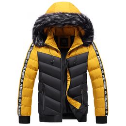 Mens Down Parkas Winter Fashion Jacket Parker Men Autumn and Warm Outdoor Casual Windbreaker Quilted Thick 230923