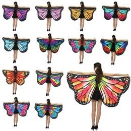 Scarves Fashion Cosplay Accessory Fairy Party Favour Butterfly Costume Scarf Cloak Wings Shawl