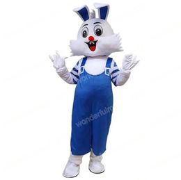 Performance Simulation Rabbit Mascot Costumes Carnival Hallowen Gifts Unisex Adults Fancy Games Outfit Holiday Outdoor Advertising Outfit Suit