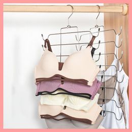 Hangers Multifunctional Bra Hanger Belt Women Sturdy Durable Tie Storage Case For Underwear Scarfs Closet Supplies