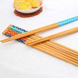 Chopsticks Environmental Art Grade Wood Elegant Eco-friendly Bamboo Chopstics Healthy Tableware Wooden