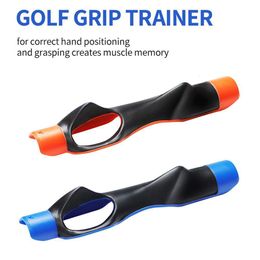 Other Golf Products Golf Grip Trainer Attachment Outdoor Golf Swing Trainer Beginner Gesture Alignment Training Aids Correct Training Grip Aid 230923