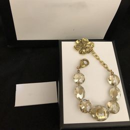 Top Luxury Designer Er Bracelet for Woman Design Crystal Sparkling Chain Bracelet Fashion Jewellery Supply Whole178r
