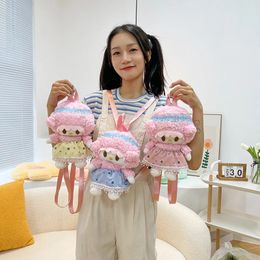 Cute Pink Bunny Plush Toy Cartoon Sofa Throw Pillows Plush Dolls Kawaii Kids Birthday Gift Decor