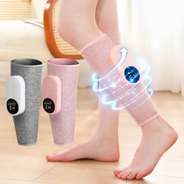 Leg Massagers Air Compression Heating Leg Massager Vibration Calf Relief Muscle Pain Fatigue Arm Leg Health Care Relax Airbag Shank Apparatus 230923