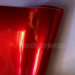 Blood Red Gloss Candy Metallic Vinyl WRAP Whole Car Wrap Covering With Air bubble Low tack glue initial 3M quality 1 52x20m R2346