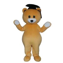 2024 Halloween Lovely Bear Mascot Costume High quality Cartoon Plush Anime theme character Adult Size Christmas Carnival Birthday Party Fancy Outfit