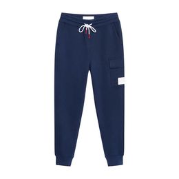 Science and technology pants men's sweatpants Men's sweatpants letter printed cotton loose multi-purpose casual leg pants Solid color sweatpants