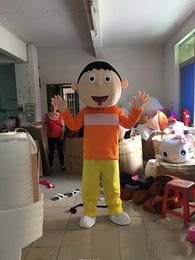 Halloween High quality Takeshi Goda Mascot Costume Cartoon Fancy Dress fast shipping Adult Size