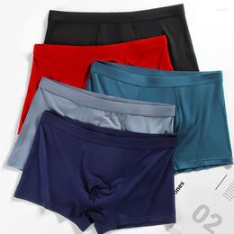 Underpants 4pcs/lot Men Underwear Boxer Modal Breathable Oversize Panties 4XL 5XL 6XL For 115KG Male Sport Large Sizes Boxers