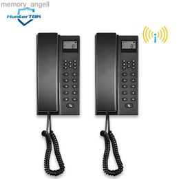 Walkie Talkie 433MHz Wireless Audio Intercom Phone Anti-Interfering Handsets Extendable Interphone Secure Telephone for Warehouse Office Home HKD230925