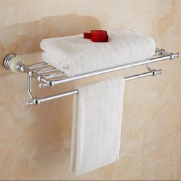 Bath Accessory Set Brass And Jade Chrome Bathroom Accessories Paper Holder Towel Bar Toilet Brush Rack Hooks Hardware