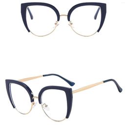 Sunglasses Blue Light Blocking Glasses Retro Large S Frame Multiple Colors Optional Universal For Women