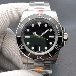 Designer Watches Rolx factory 114060 mens Date ETA 2836 movement Sapphire Glass 40mm Mechanical Automatic Ceramic Bezel Dial Lumino306j X