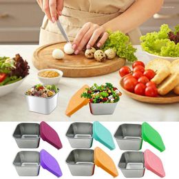 Dinnerware Condiment Containers For Lunch Box Portable Mini Squeeze Bottle With Lids High Capacity Leakproof