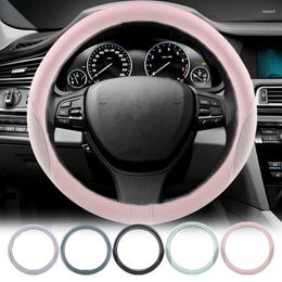 Steering Wheel Covers Universal Cover Breathable Anti SlipSteering Auto Sweat Absorbent For Decoration