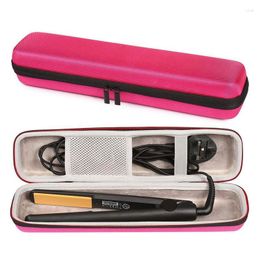 Storage Bags Durable Straightener Travel Case Portable EVA Hair Bag Waterproof Double Zipper Curling Iron