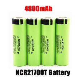High Quality NCR21700T 4800mAh 21700T NCR 21700 Battery 35A 3.7V Drain Rechargeable Lithium Batteries Cell
