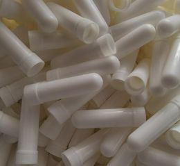 brand new white color blank nasal inhaler sticks sterile portable nasal inhaler tube plastic inhalers fast shipping ZZ