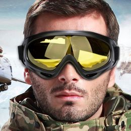 Outdoor Eyewear anti UV and dust proof glasses for ski riding super anti fog adjustable headband unidirectional ventilation airflow 230925