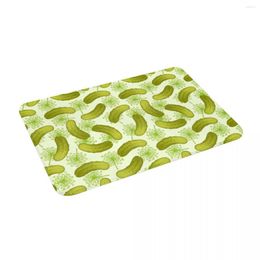 Carpets Pickle Fabric 24" X 16" Non Slip Absorbent Memory Foam Bath Mat For Home Decor/Kitchen/Entry/Indoor/Outdoor/Living Room