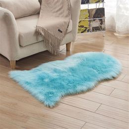 Carpets A9116 Carpet Tie Dyeing Plush Soft For Living Room Bedroom Anti-slip Floor Mats Water Absorption Rugs